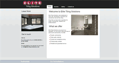 Desktop Screenshot of elite-tiling-solutions.co.uk